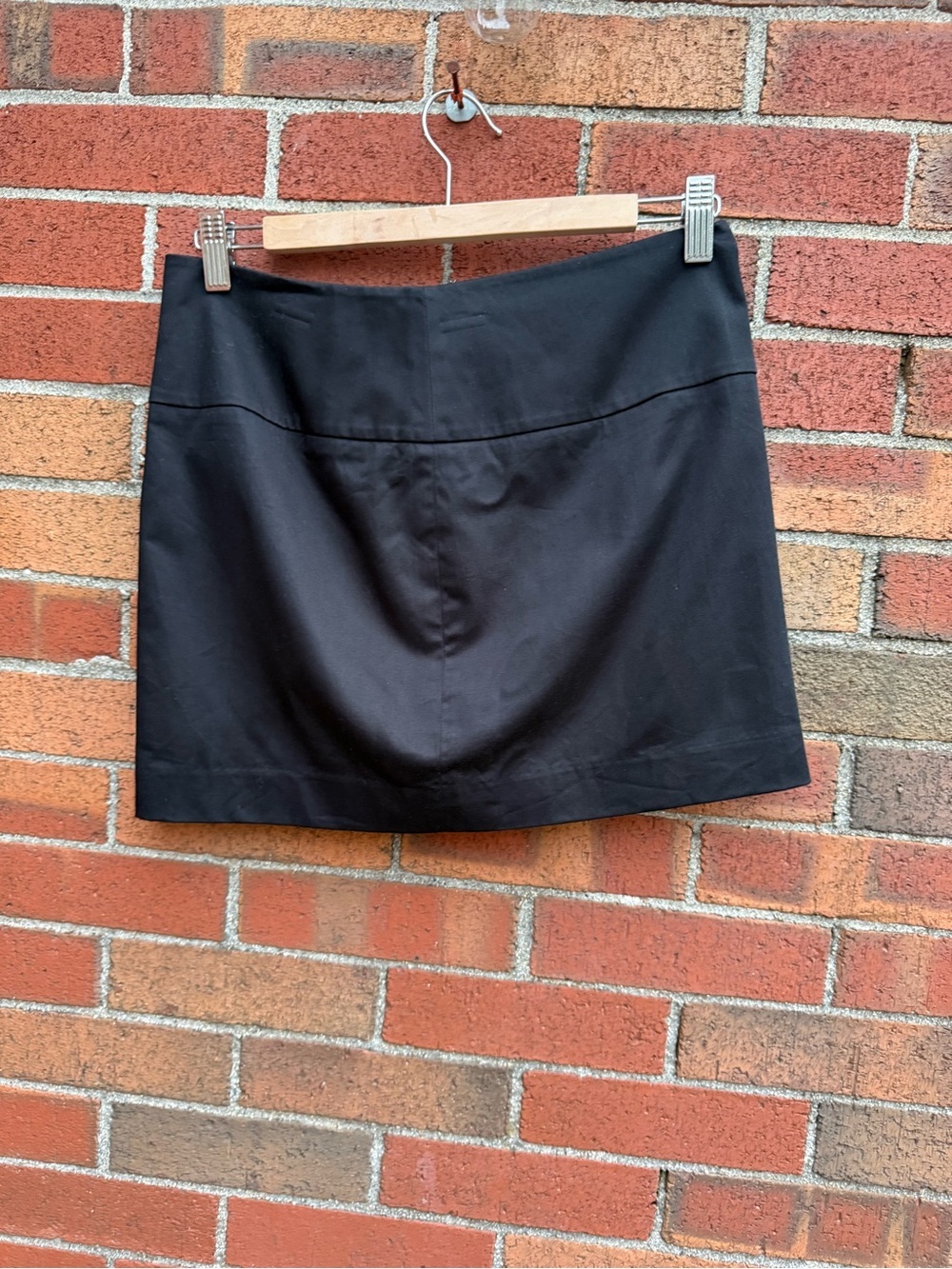 Express Design Studio Black Pencil Skirt Size 2 Lined Career Office